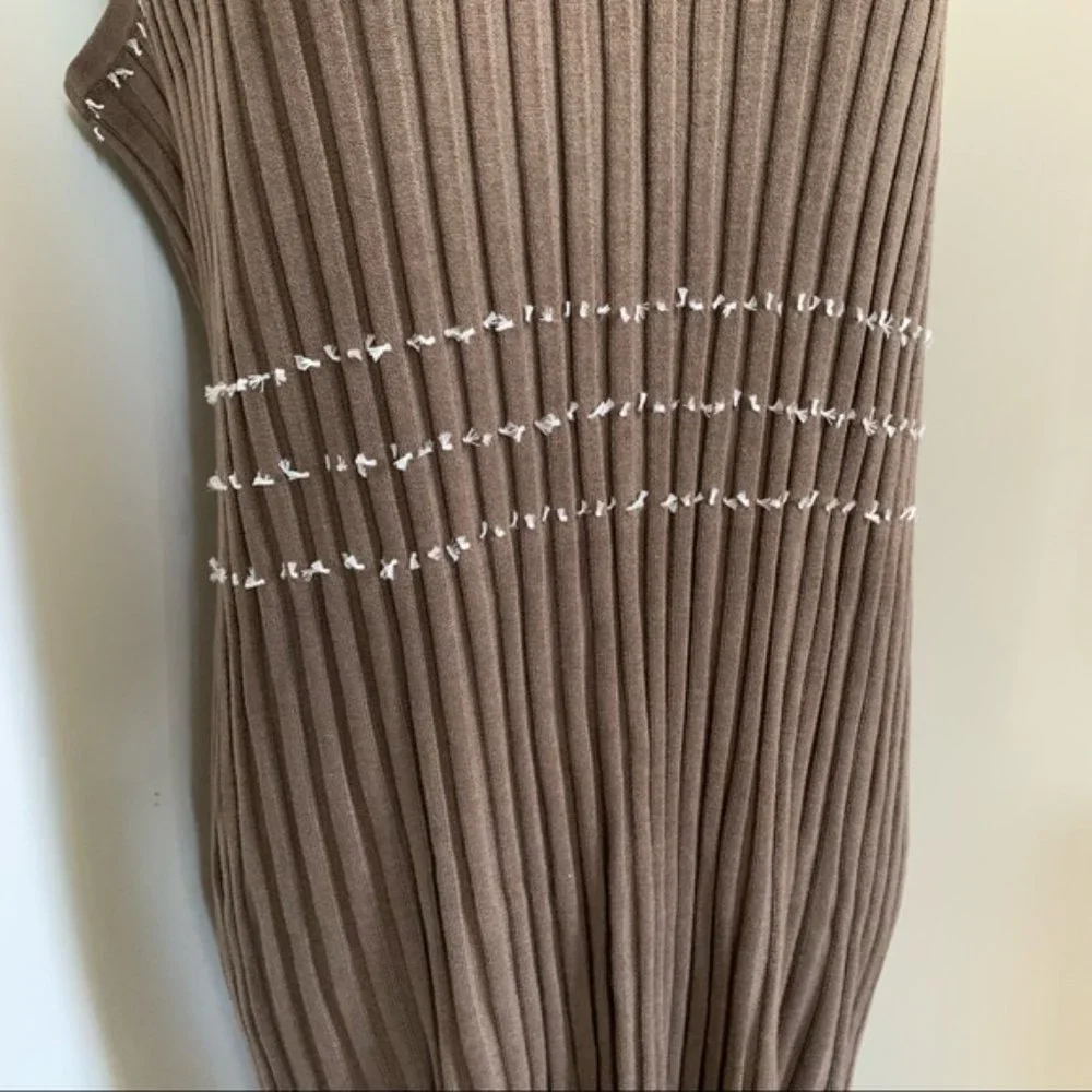 NWT WORTH New York Midi Knot Trim Dress sz XL - Picture 4 of 10